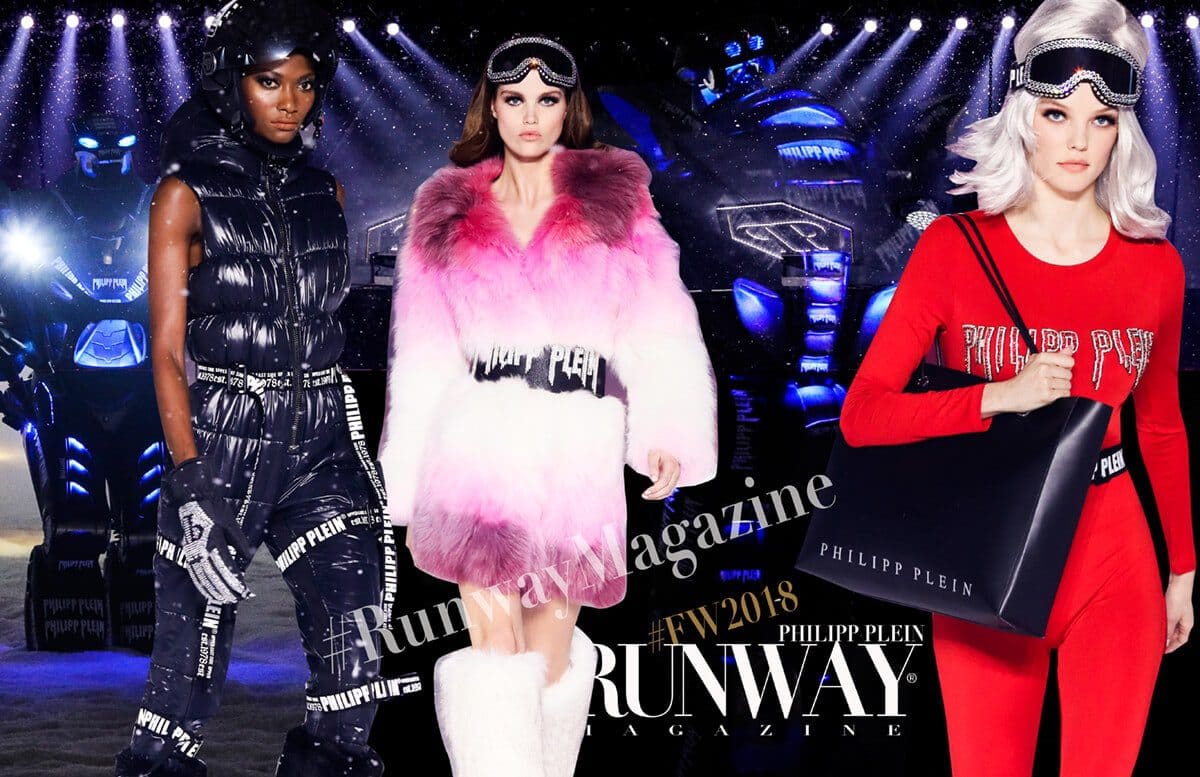 PHILIPP PLEIN PLEINSPACEINVASION von Runway Magazin NYFW Herbst Winter 2018-2019