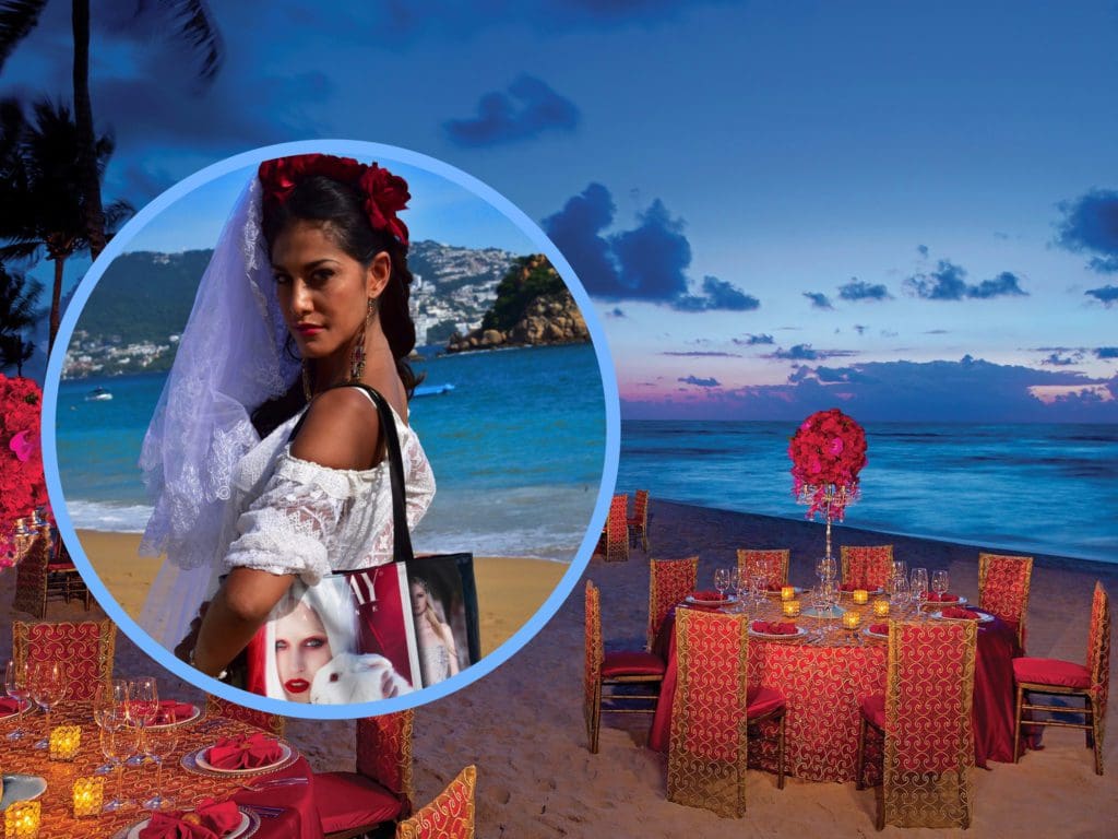 RUNWAY MAGAZINE Bag - Destination Wedding in Acapulco Runway-Magazine-Bag-Acapulco-Wedding-Destination-Eleonora-deGray-Runway-Magazine-USA-Runway-Magazine-France
