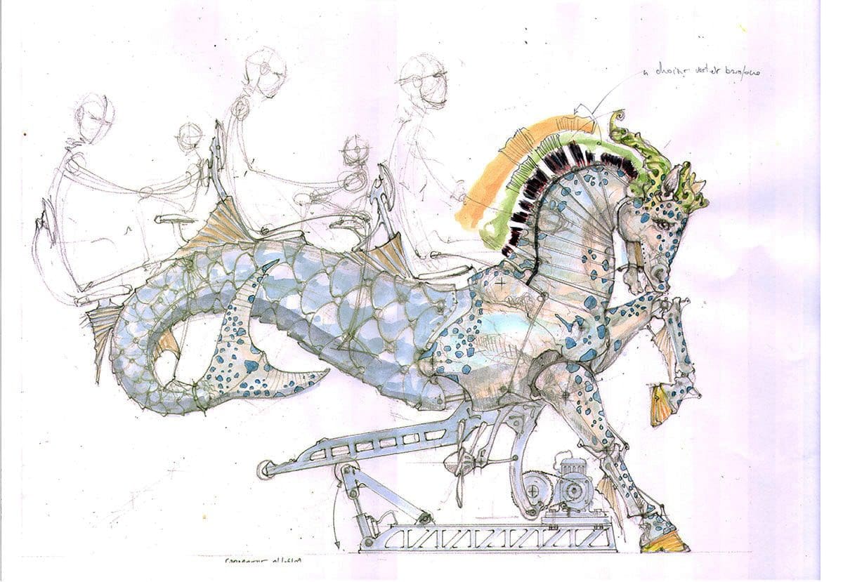 Runway-雑誌-Les-Machines-Nantes-Francois-Delaroziere-steampunk-mecanics-project-seahorse