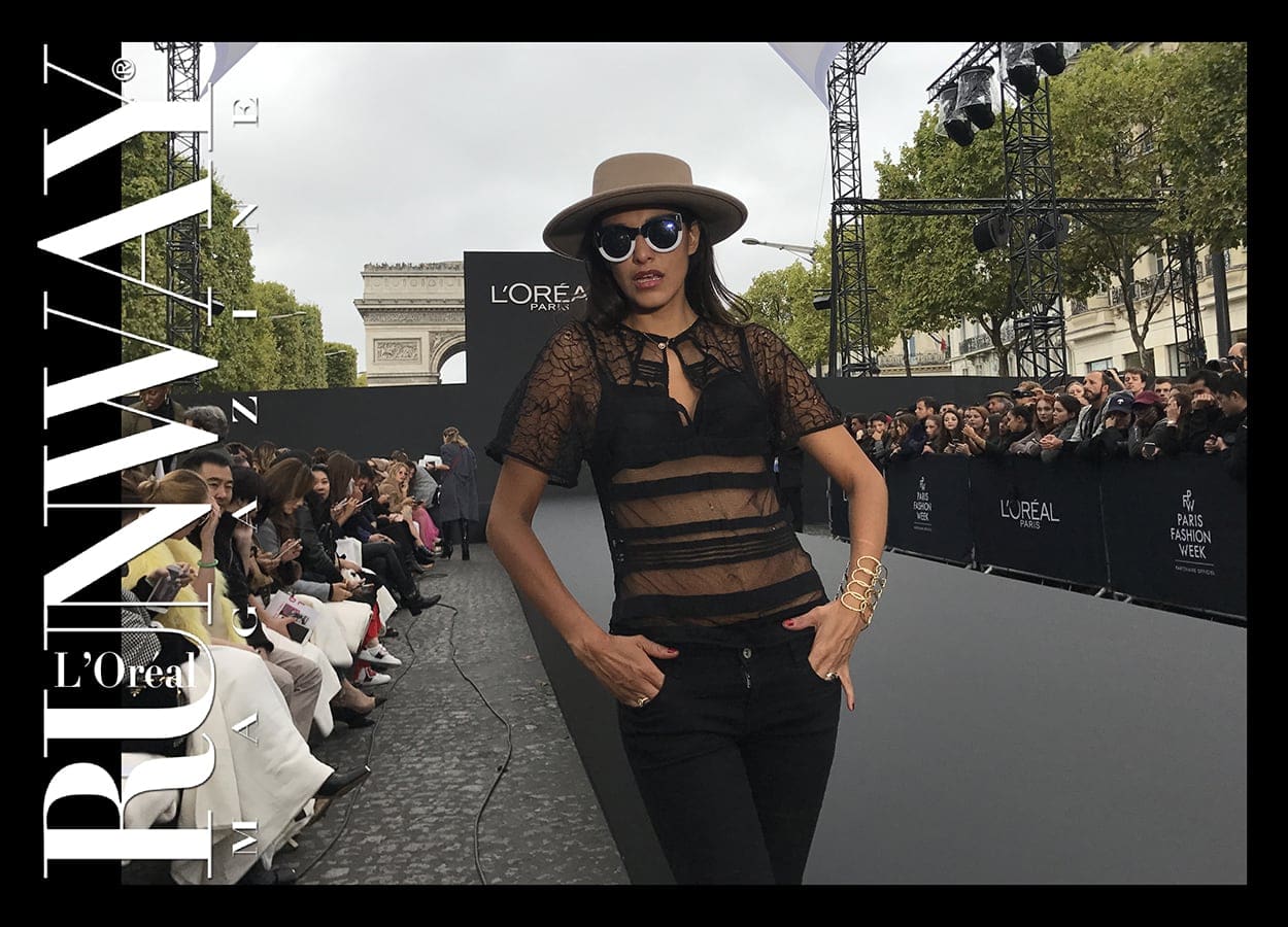 L'Oreal Show auf Champs Elysees von Runway Magazin