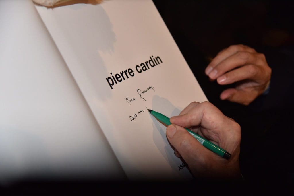 Runway-Magazine-Pierre-Cardin-book-signature