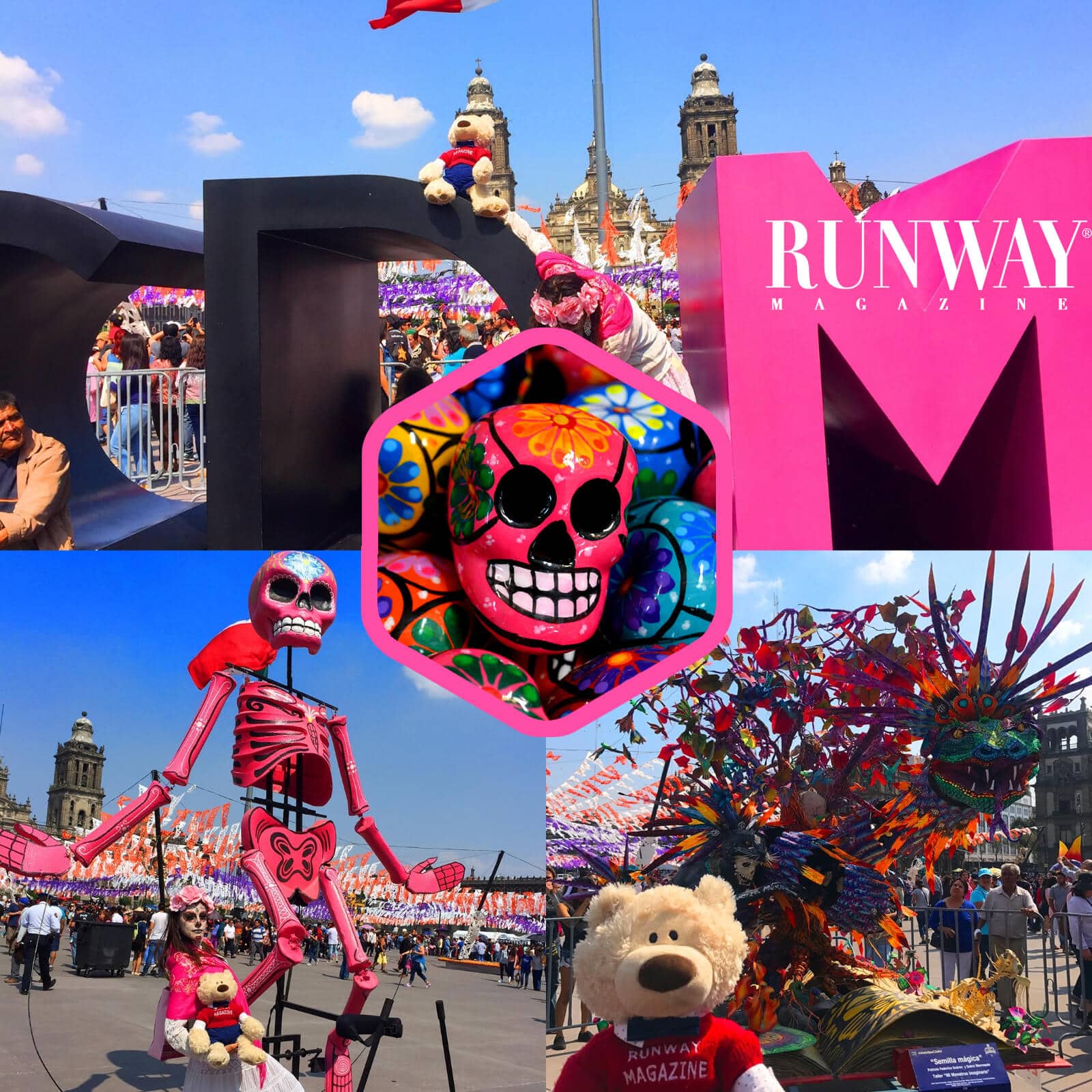 Runway 杂志墨西哥的亡灵节