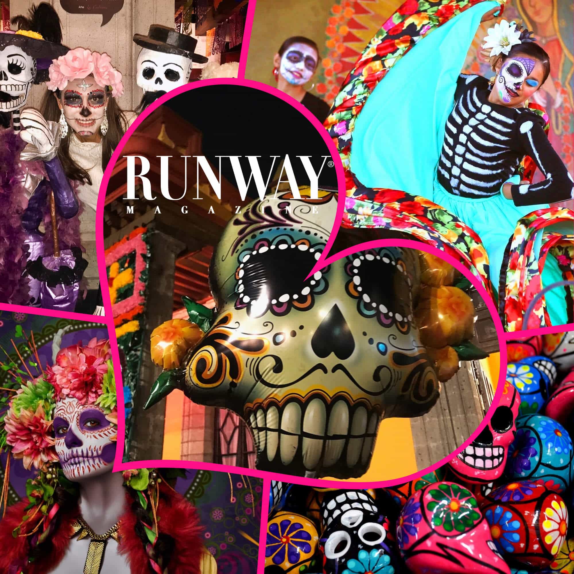 Runway 杂志墨西哥的亡灵节