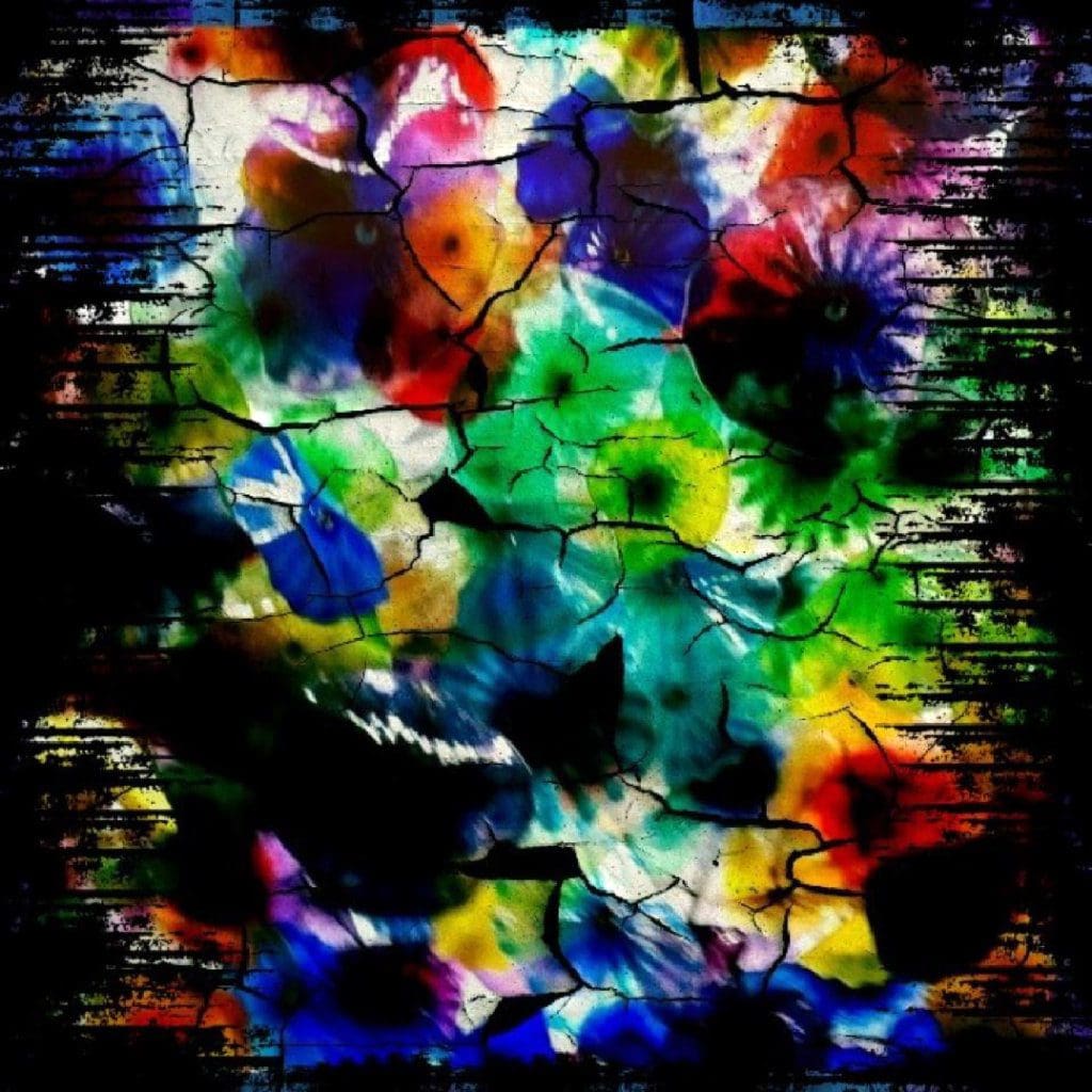 Runway-Magazine-cracked chihuly, iPhone image, skjames, 2012