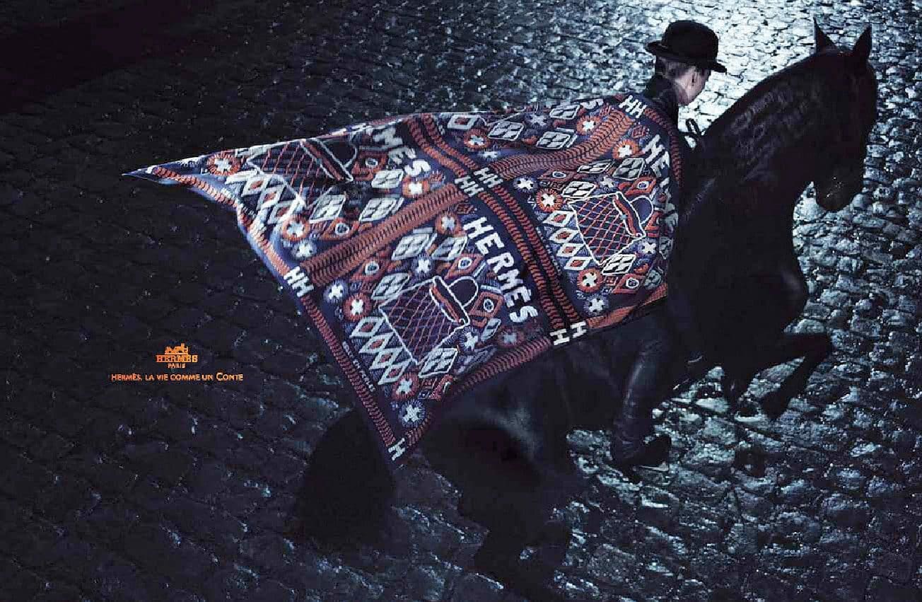 Runway-Magazine-hermes-campaign-constance-jablonski エルメス広場 Runway 雑誌