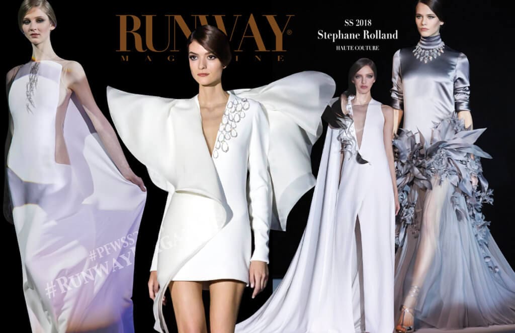 Stephane Rolland Runway Magazine Spring Summer 2018