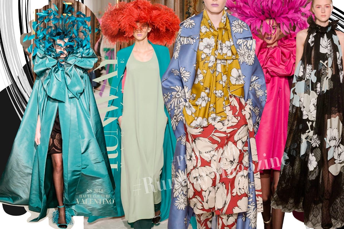 VALENTINO Haute Couture Printemps Été 2018 par Runway Magazine