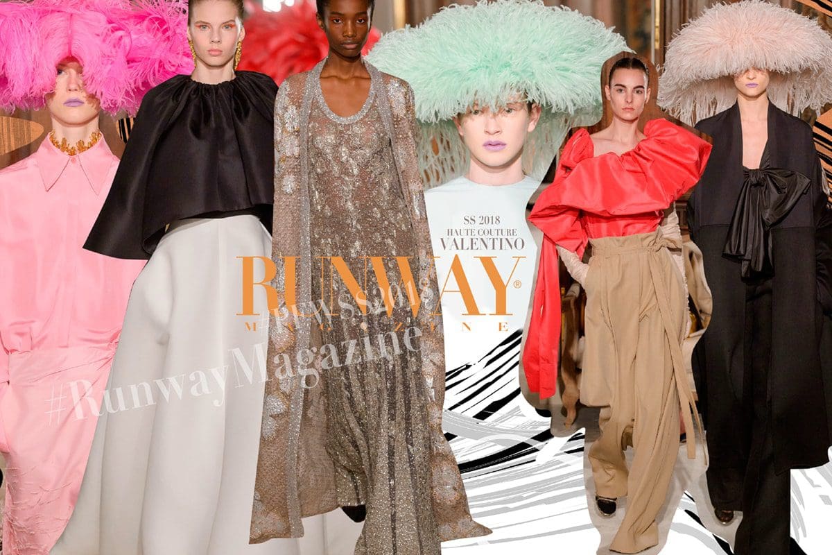 VALENTINO Haute Couture Printemps Été 2018 par Runway Magazine