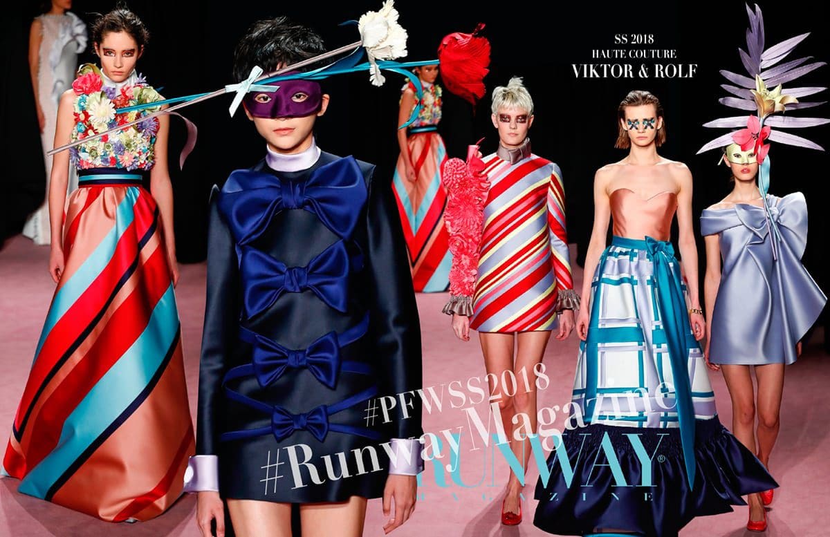 Viktor & Rolf Haute Couture Primavera Verano 2018 de Runway Revistas