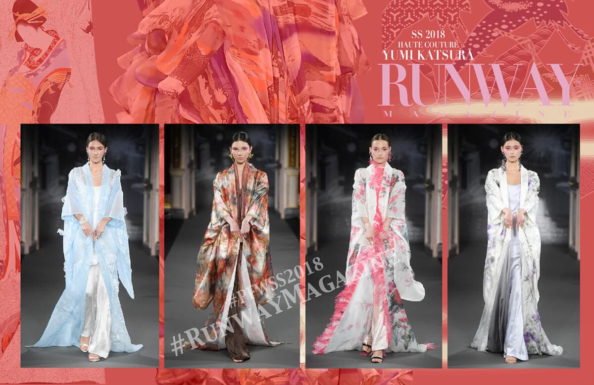 YUMI KATSURA Haute Couture Frühling Sommer 2018 von Runway Magazin