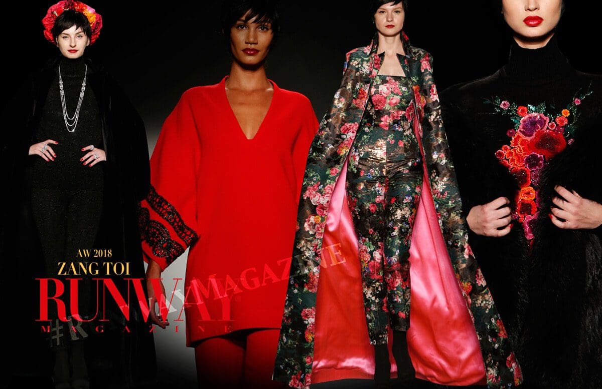 Zang Toi par Runway Magazine Automne Hiver 2018-19