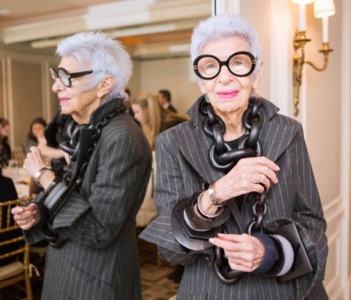 Iris Apfel - Fashion Icon by Runway Magazine
