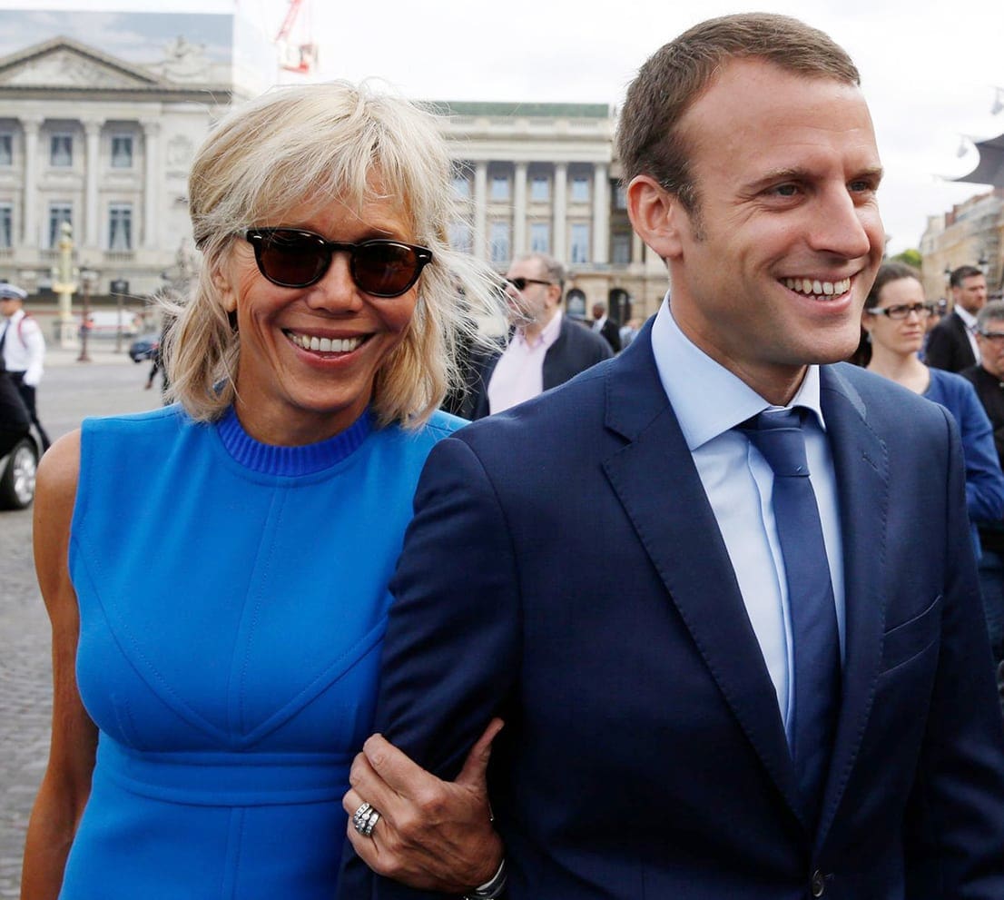 Brigitte Macron Primeira Dama da Moda da França por Runway revista