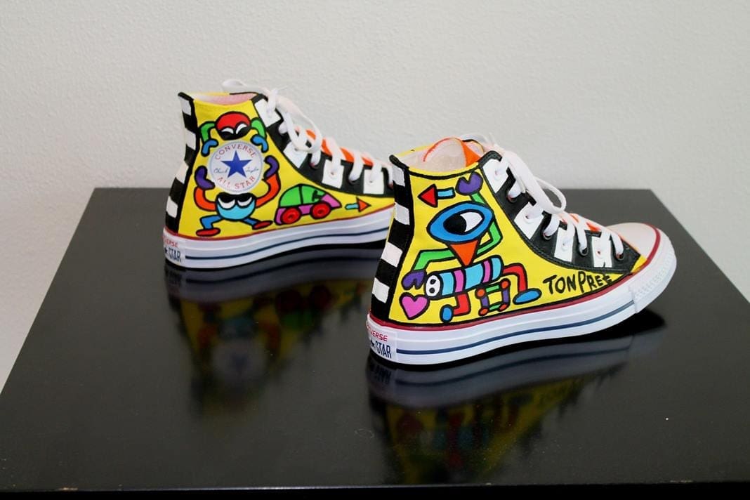Converse All Stars Art Edition por Ton Pret por Runway revista