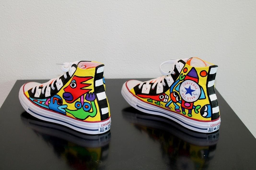 Converse All Stars Art Edition por Ton Pret por Runway revista