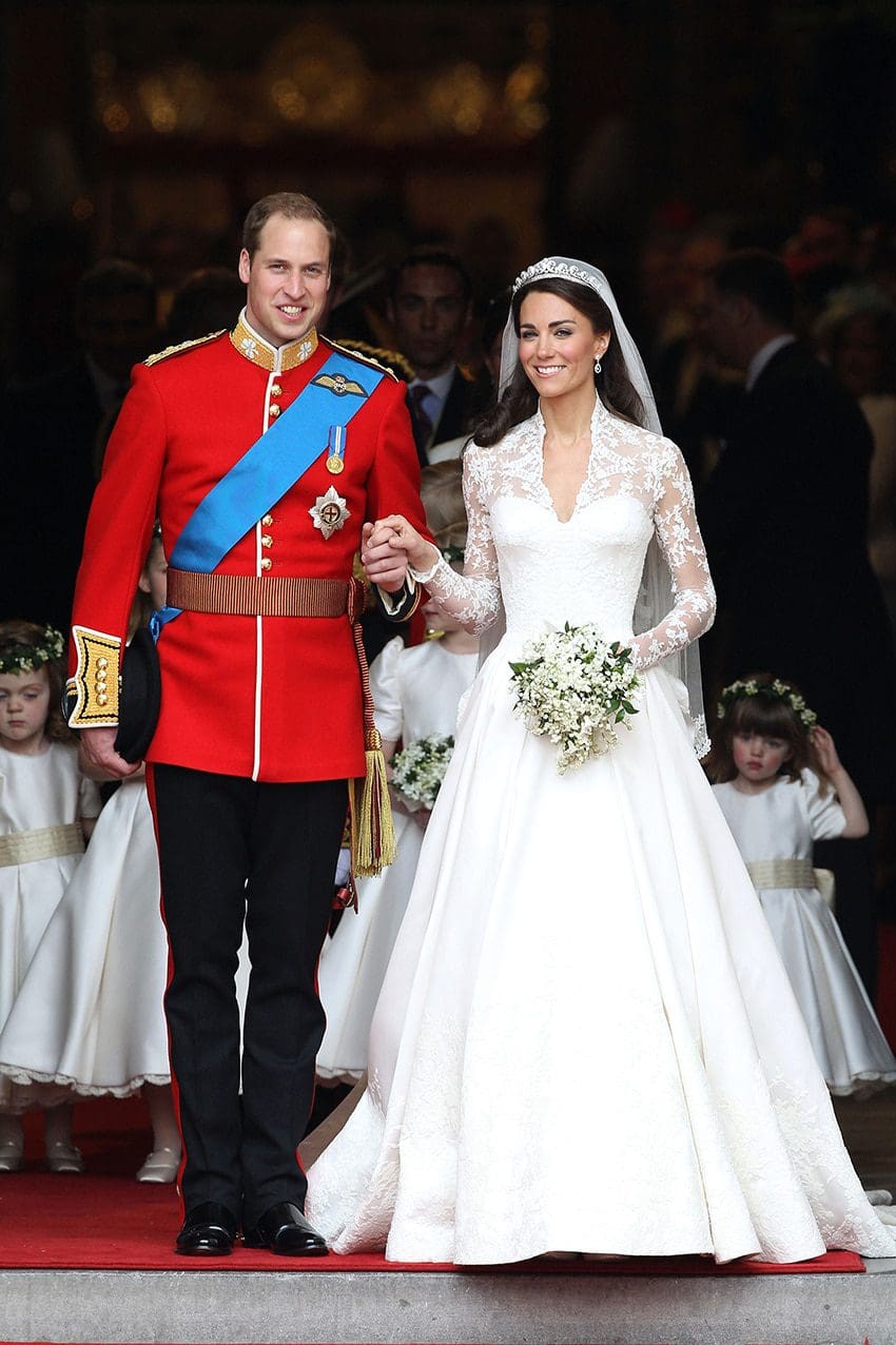 Casamento Real - Procissão de Transporte para o Palácio de Buckingham e Partidas GETTY IMAGES por Runway revista