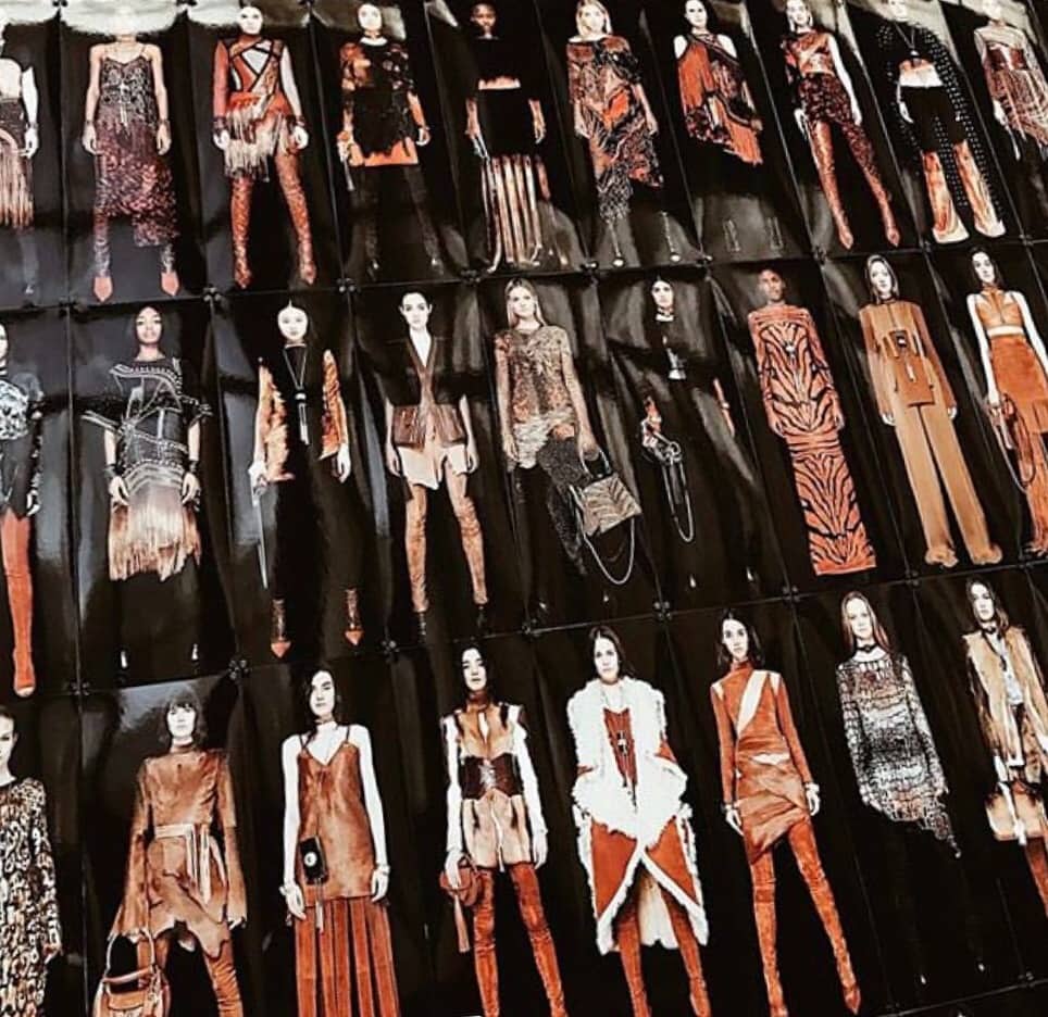 Balmain no Paris Fashion Weekend outono inverno 2017-2018 por Runway revista