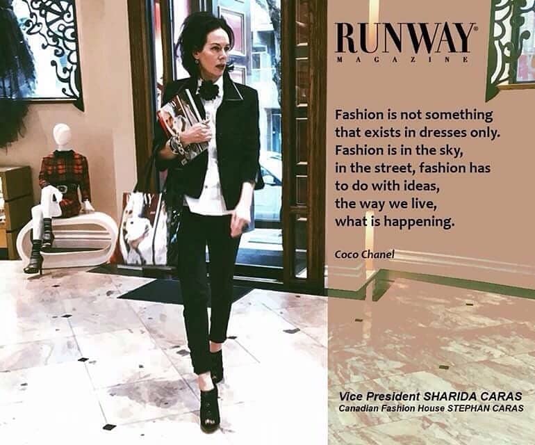 Madame Vicepresidenta Sharida Caras por Runway Revistas Madame Vicepresidenta Sharida Caras por Runway Revistas