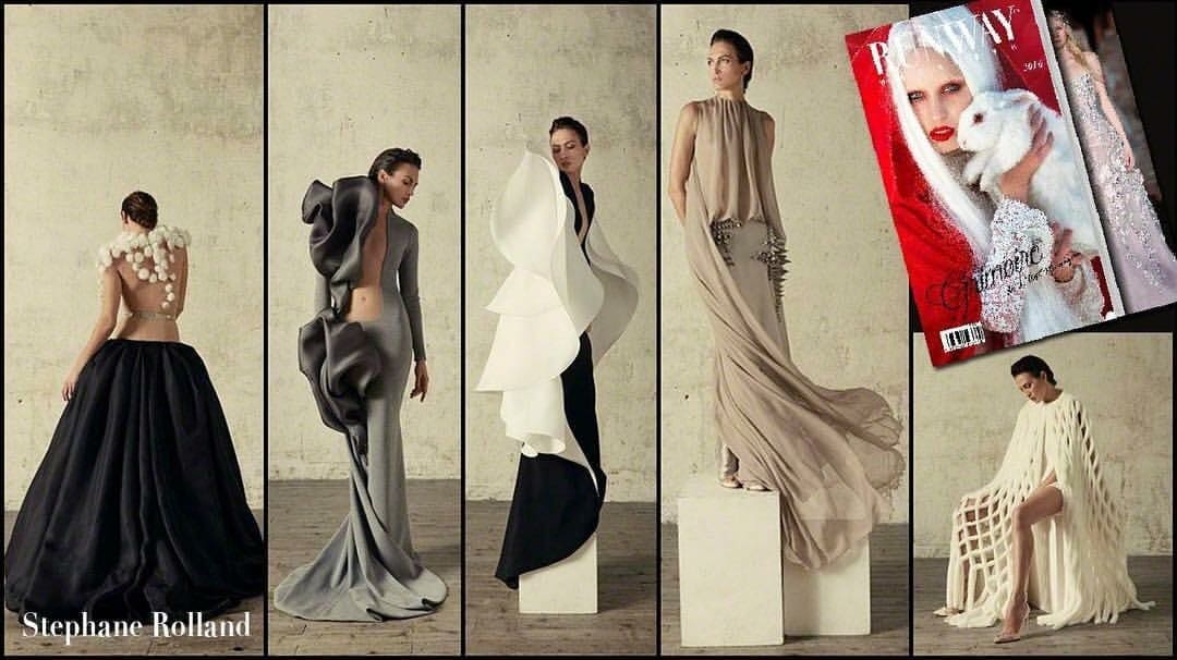 Stephane Rolland por Runway revista Stephane Rolland por Runway revista
