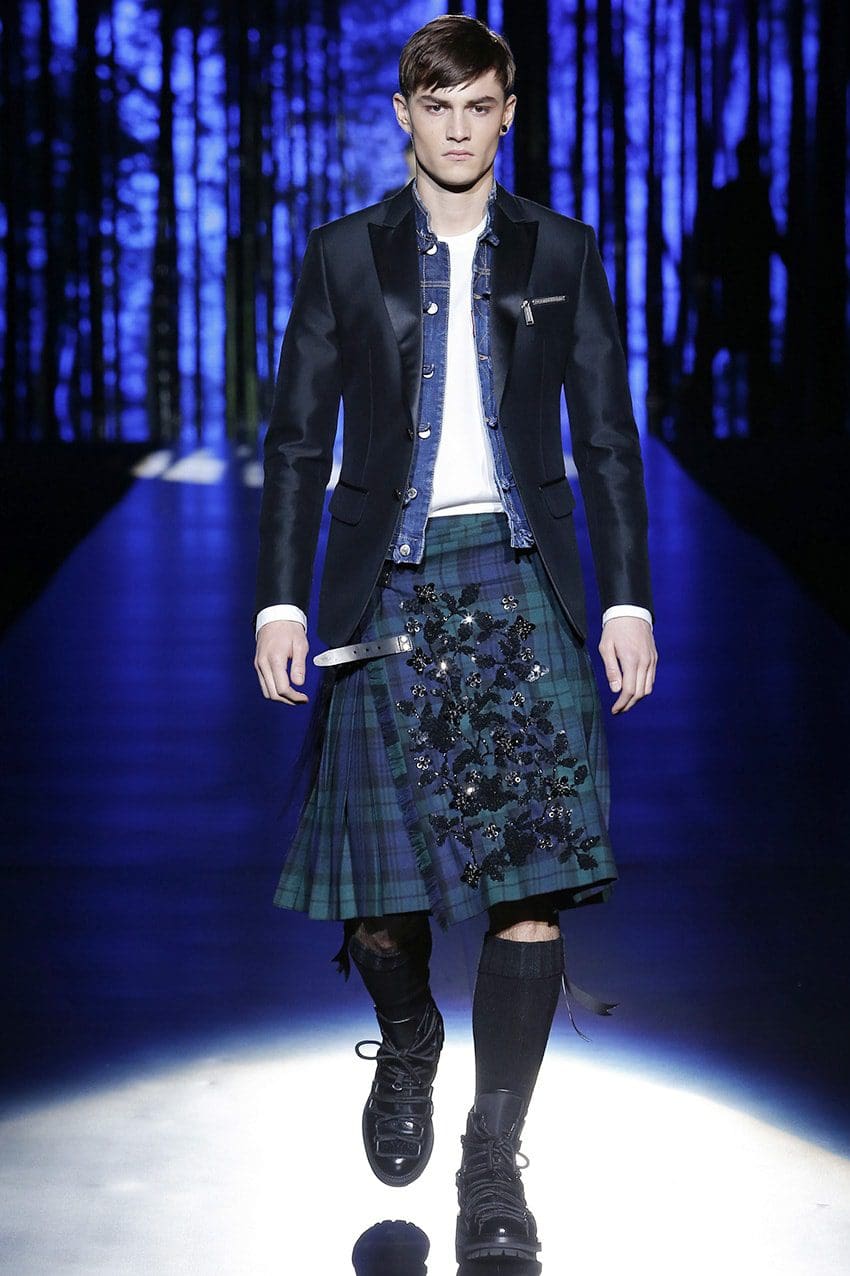 килт-мода-runway-Журнал History of Skirt, автор: Runway Магазины