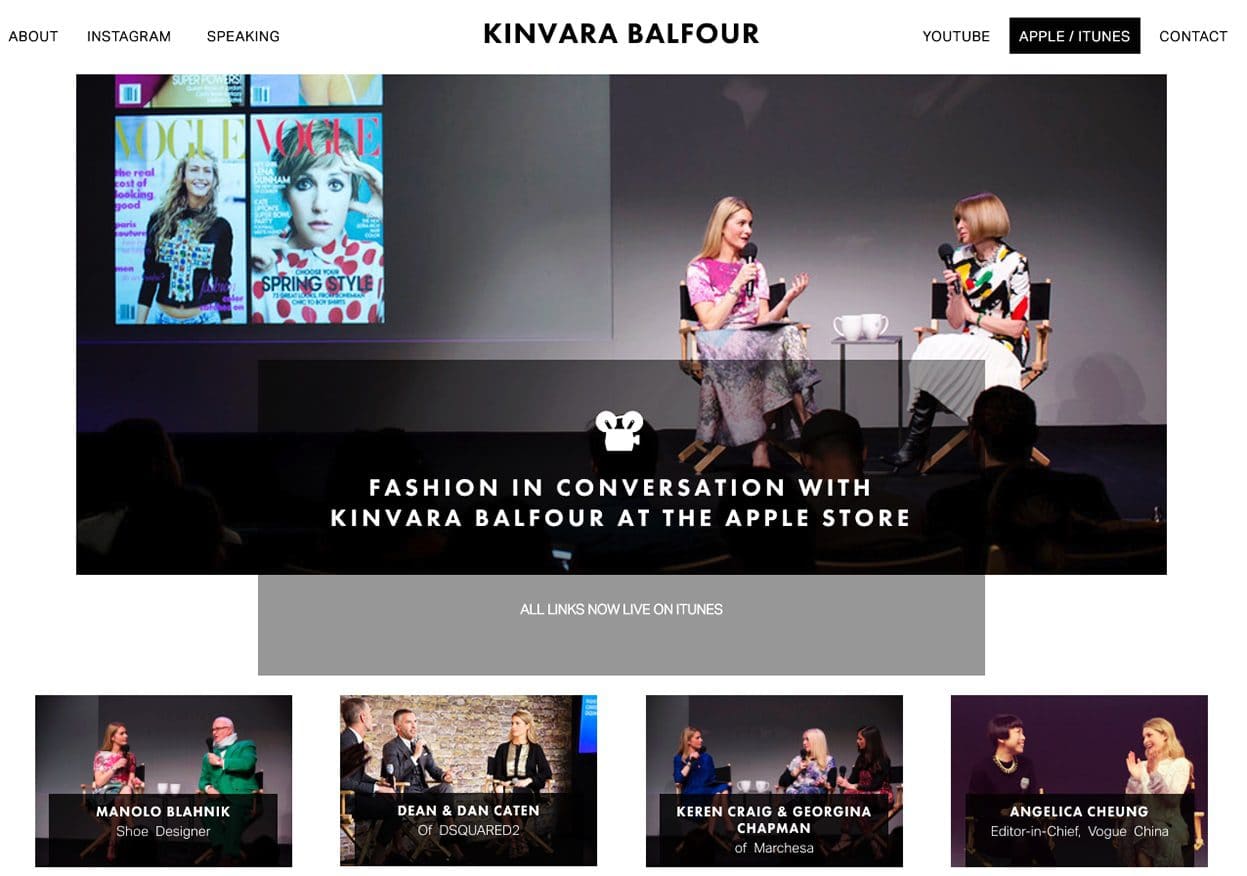 Lady Kinvara Balfour por Runway Revistas