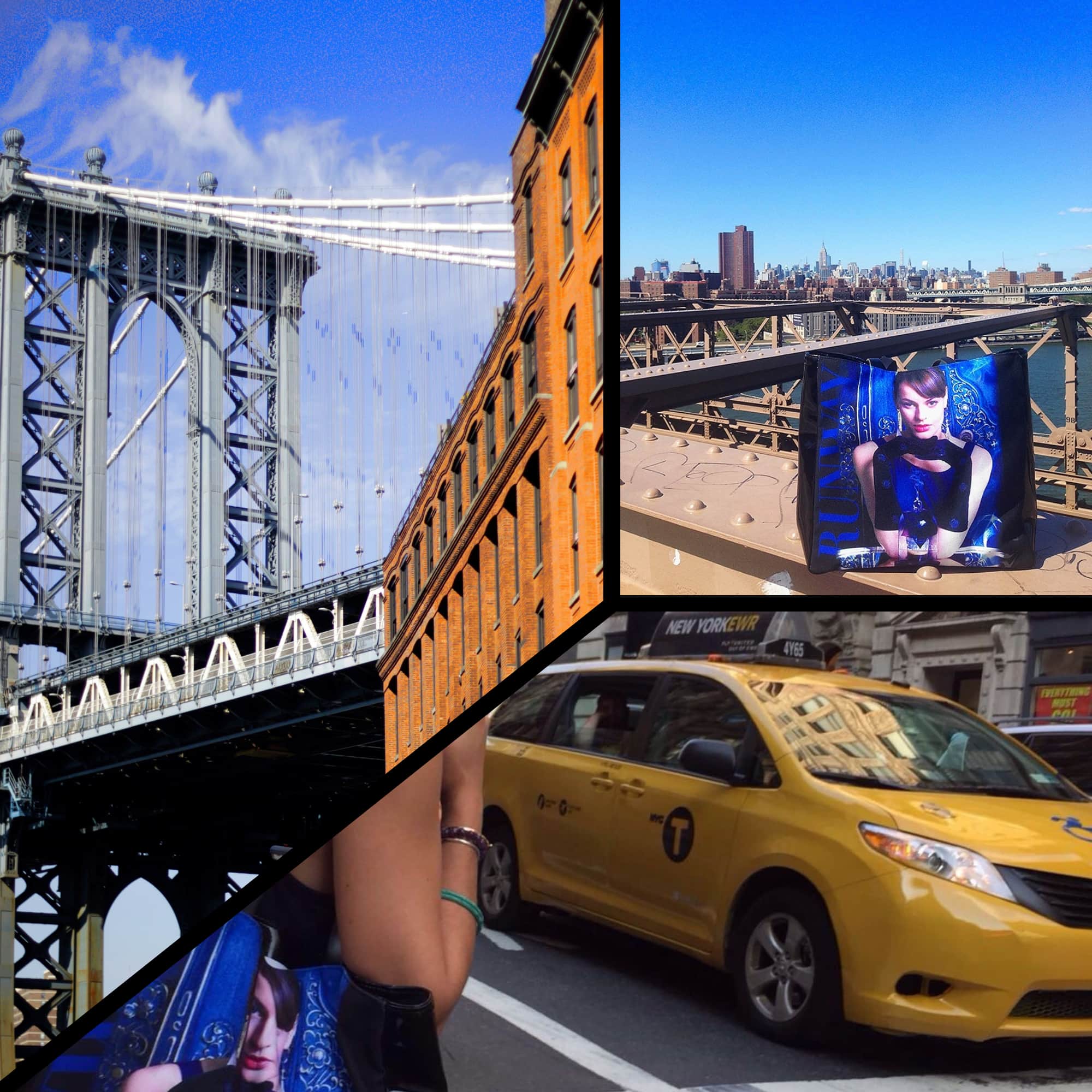 RUNWAY MAGAZINE Tote in New York Wonderland