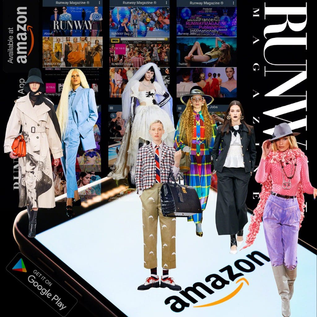RUNWAY MAGAZINE application for android on Google Play and Amazon
