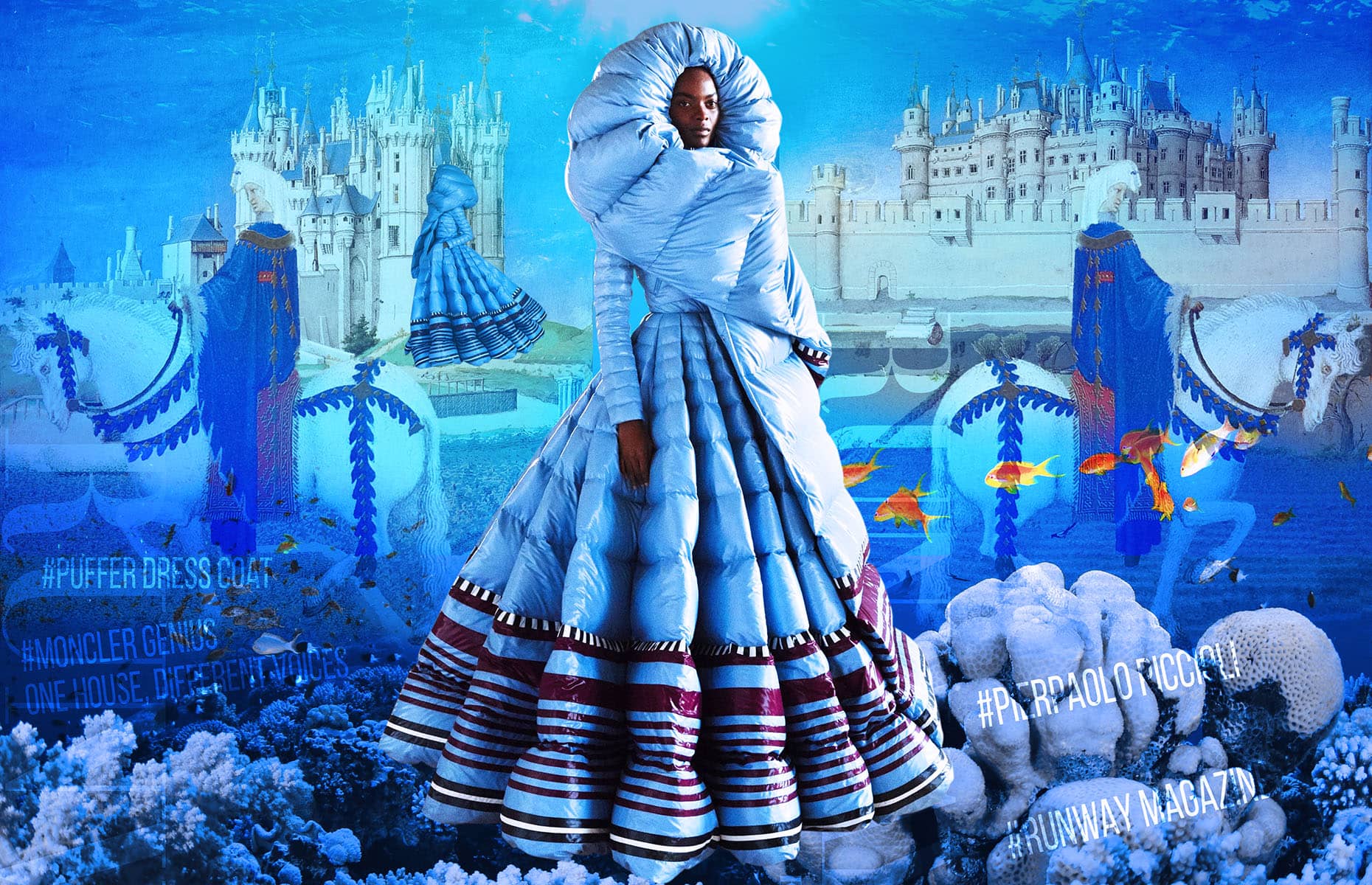 Pierpaolo Piccioli がモンクレール ジーニアス 2019 秋冬に登場2020 - パファーコート - RUNWAY マガジン