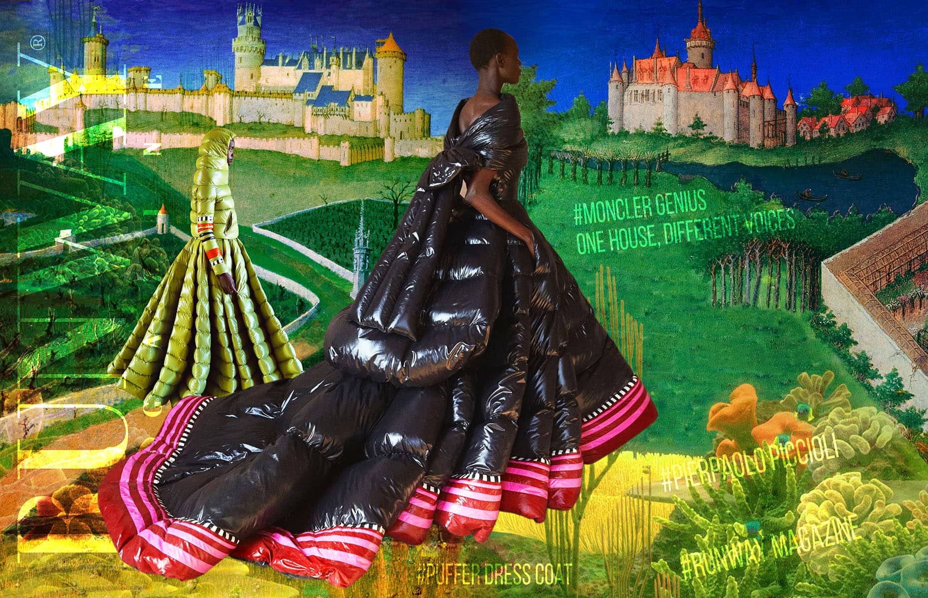 Pierpaolo Piccioli がモンクレール ジーニアス 2019 秋冬に登場2020 - パファーコート - RUNWAY マガジン