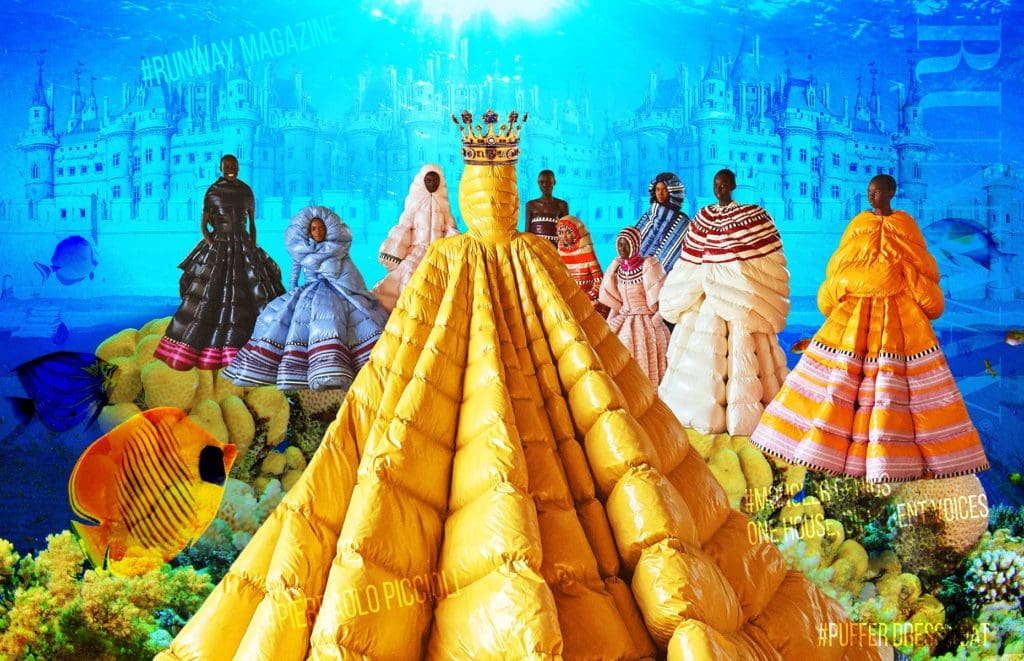 Pierpaolo Piccioli for Moncler Genius Fall winter 2019-2020 - Puffer Coat - RUNWAY MAGAZINE