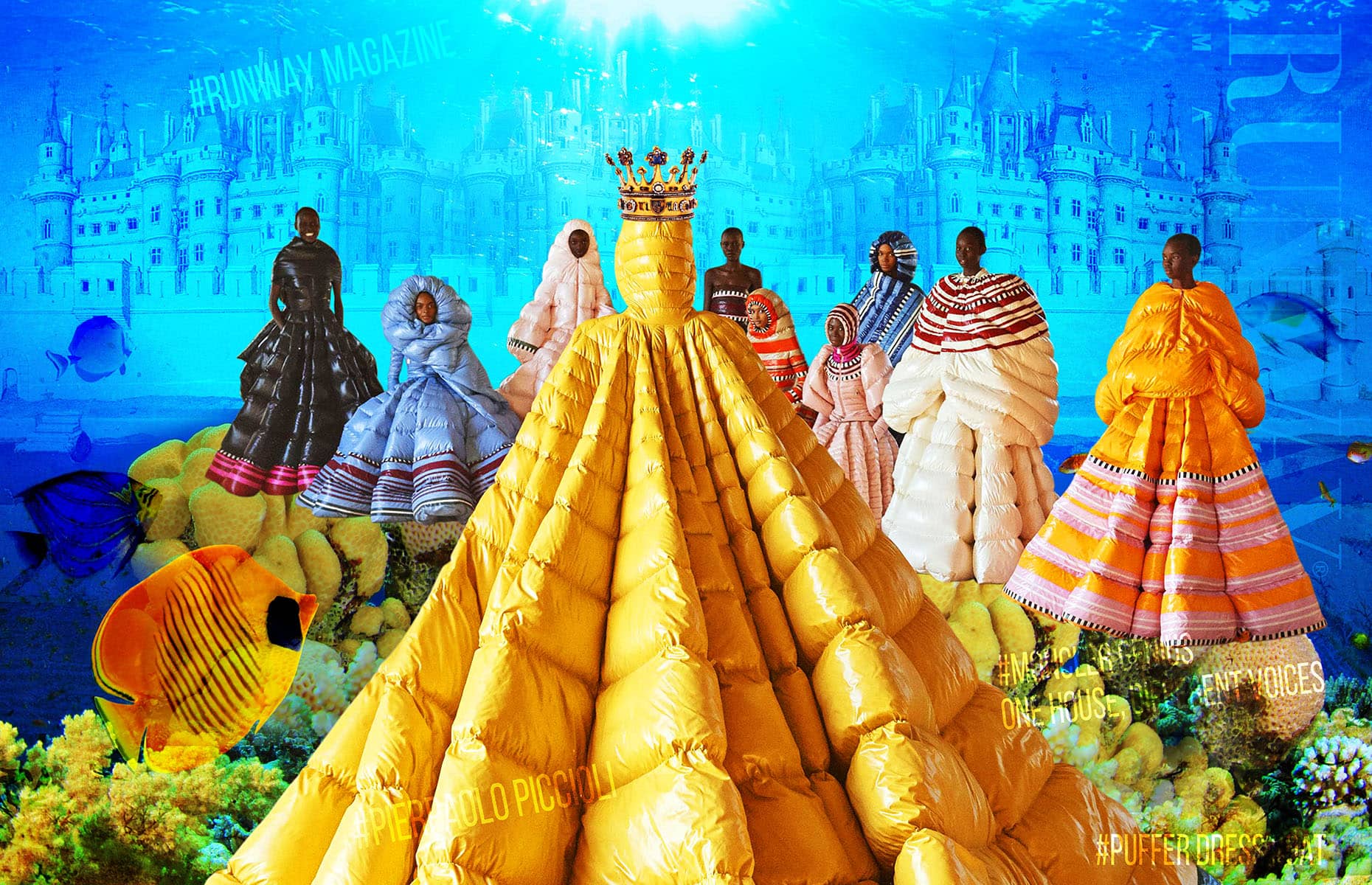 Pierpaolo Piccioli がモンクレール ジーニアス 2019 秋冬に登場2020 - パファーコート - RUNWAY マガジン