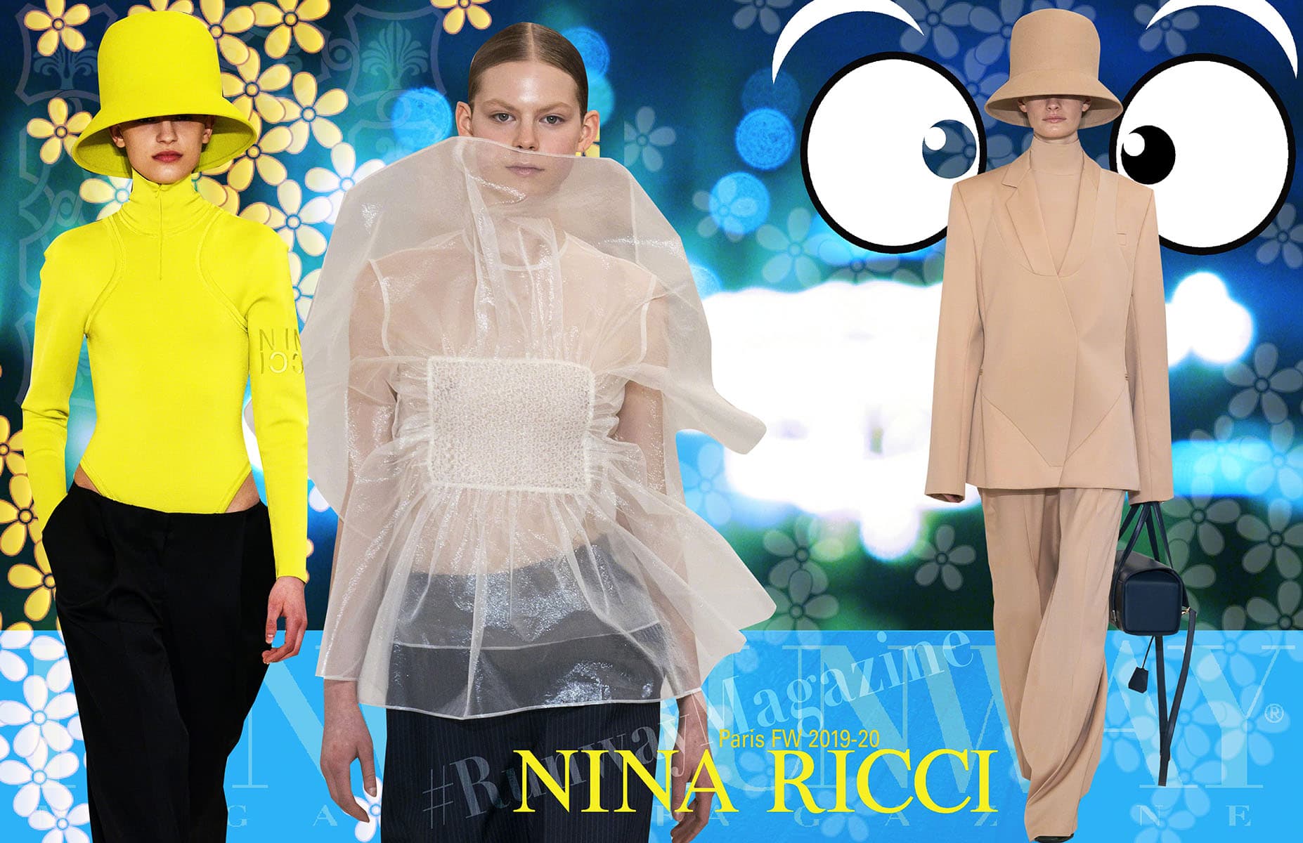 ニナ リッチ - 2019年秋冬 -2020 パリファッションウィーク Runway 雑誌