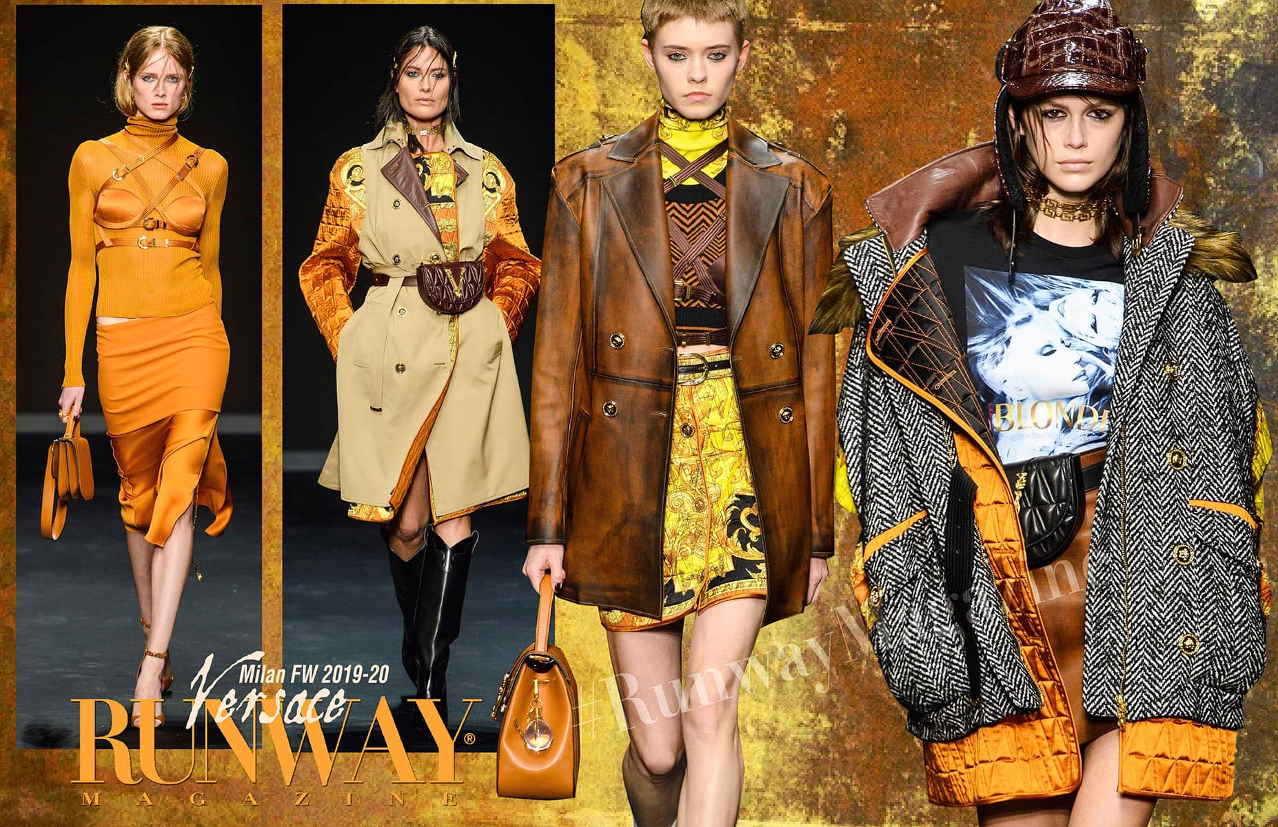 ヴェルサーチ 2019年秋冬2020 ミラノ RUNWAY マガジン