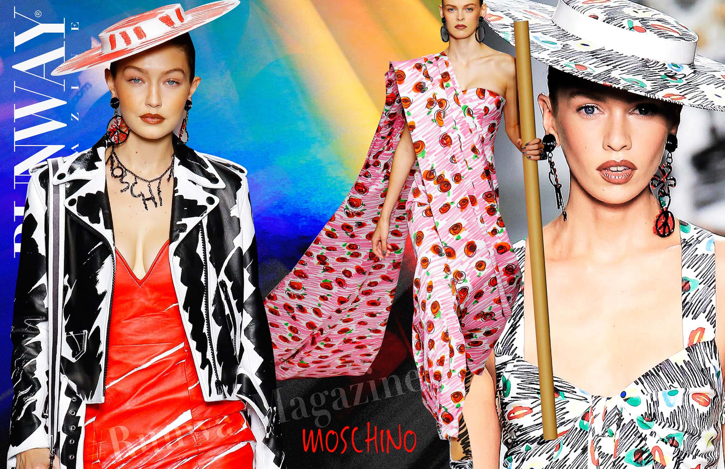 Moschino Frühling Sommer 2019 Mailand von RUNWAY MAGAZIN