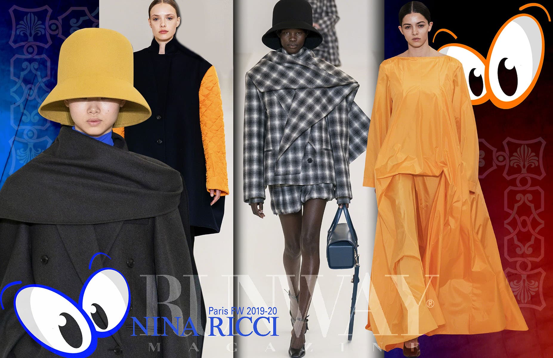 ニナ リッチ - 2019年秋冬 -2020 パリファッションウィーク Runway 雑誌