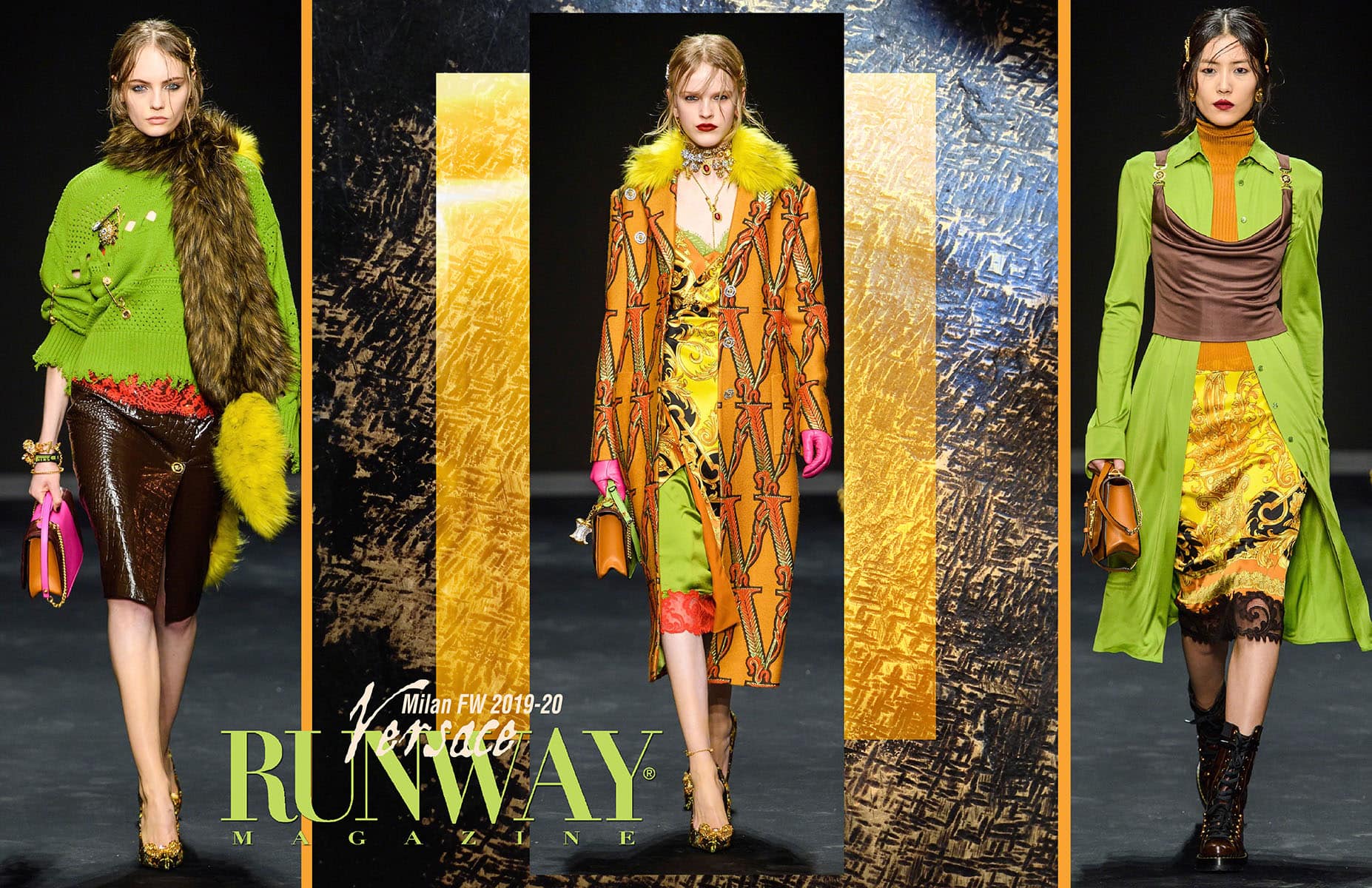 ヴェルサーチ 2019年秋冬2020 ミラノ RUNWAY マガジン