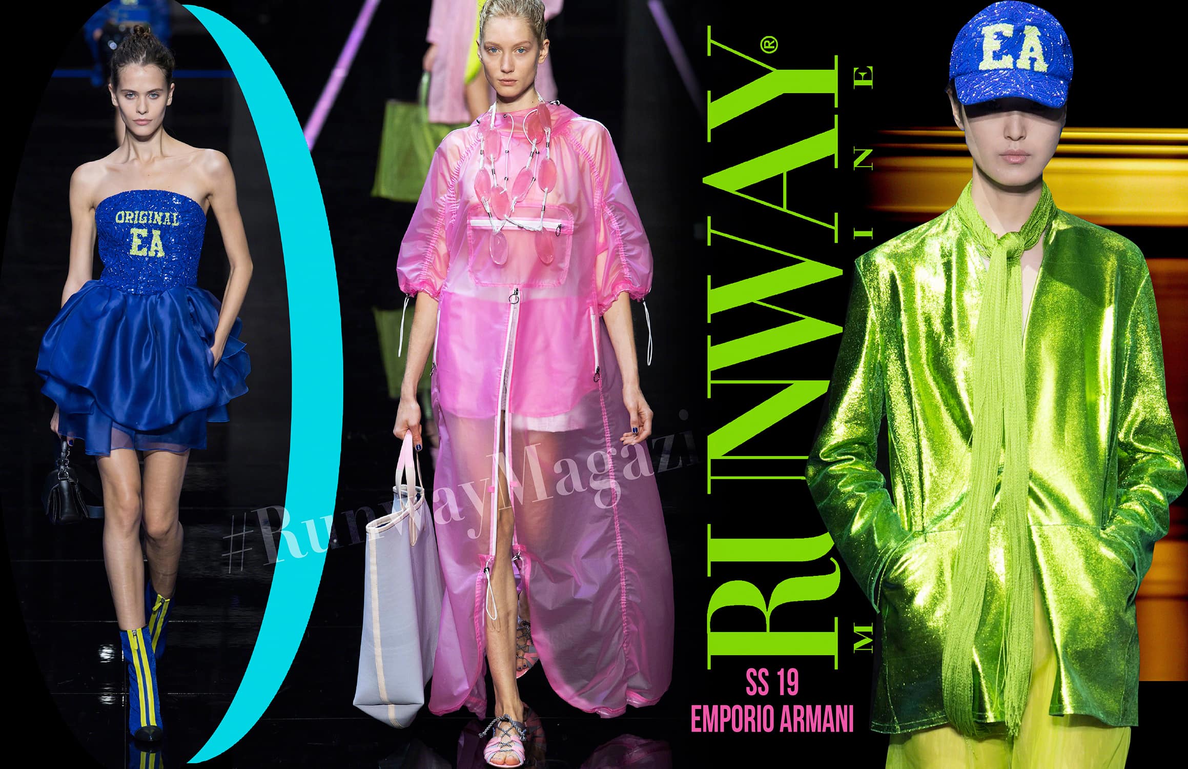 Emporio Armani Printemps Été 2019 Milan par RUNWAY MAGAZINE