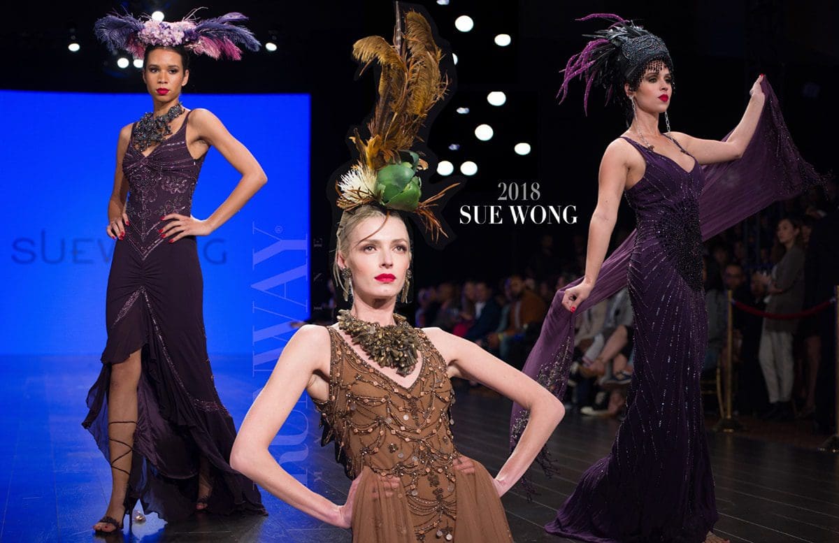 Sue Wong Fall-Winter 2018-19 ロサンゼルス by RUNWAY マガジン