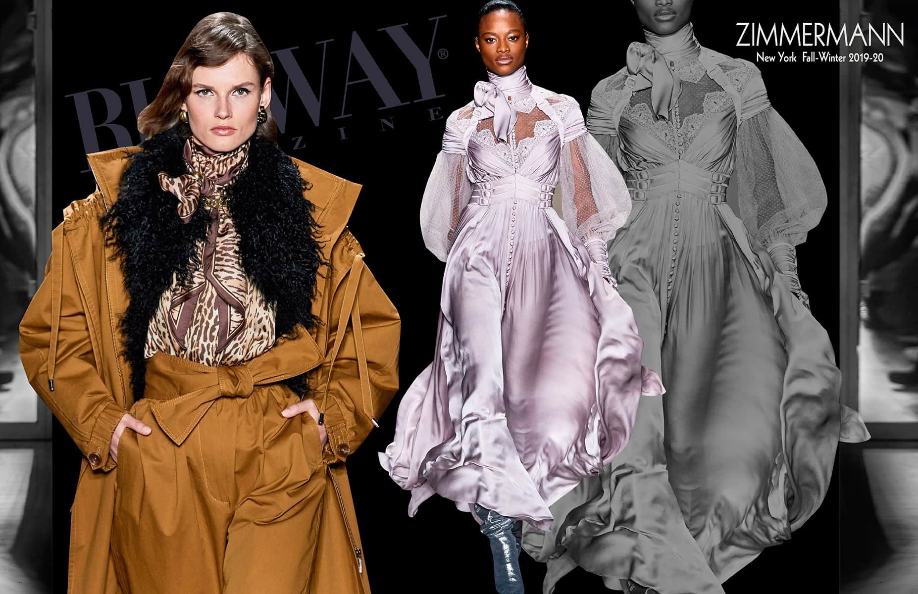 Zimmermann outono-inverno 2019-2020 Nova York por RUNWAY MAGAZINE