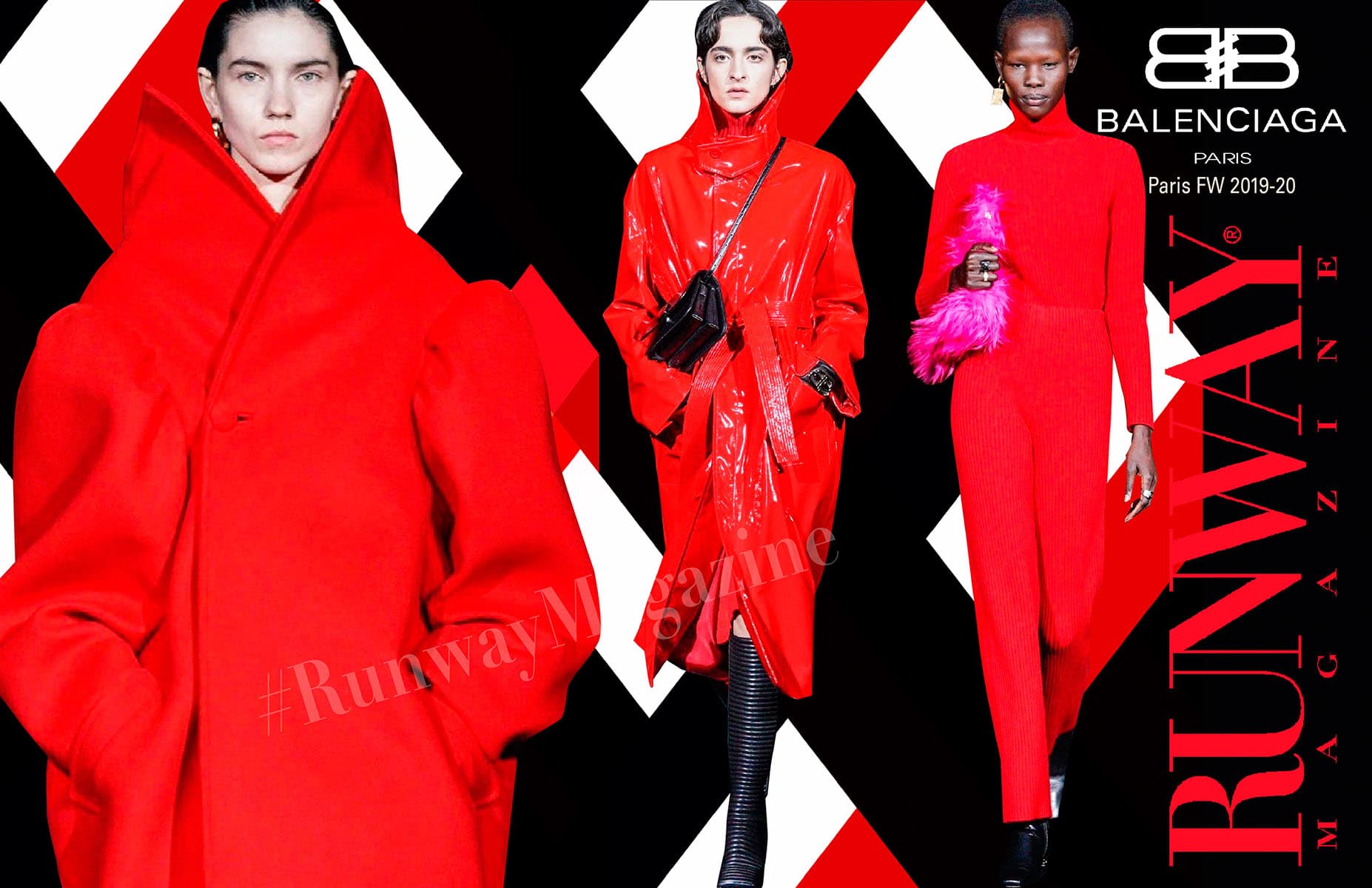 Баленсиага осень-зима 2019-2020 Париж, автор RUNWAY ЖУРНАЛ
