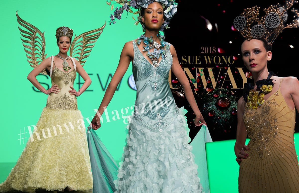 Sue Wong Fall-Winter 2018-19 ロサンゼルス by RUNWAY マガジン