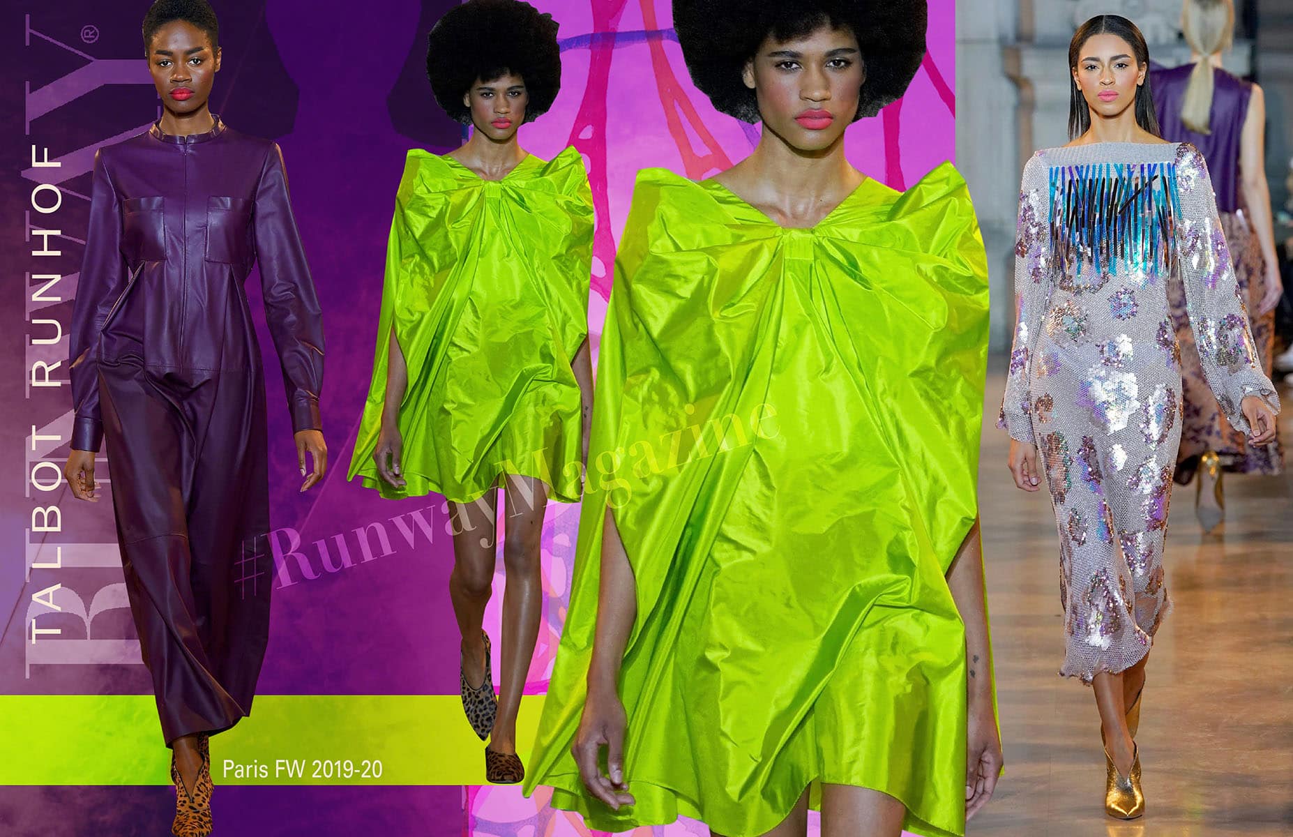Talbot Runhof outono-inverno 2019-2020 Paris por RUNWAY MAGAZINE