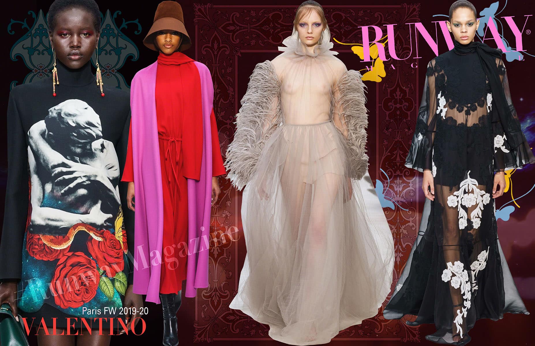 Valentino Otoño-Invierno 2019-2020 París por RUNWAY REVISTA