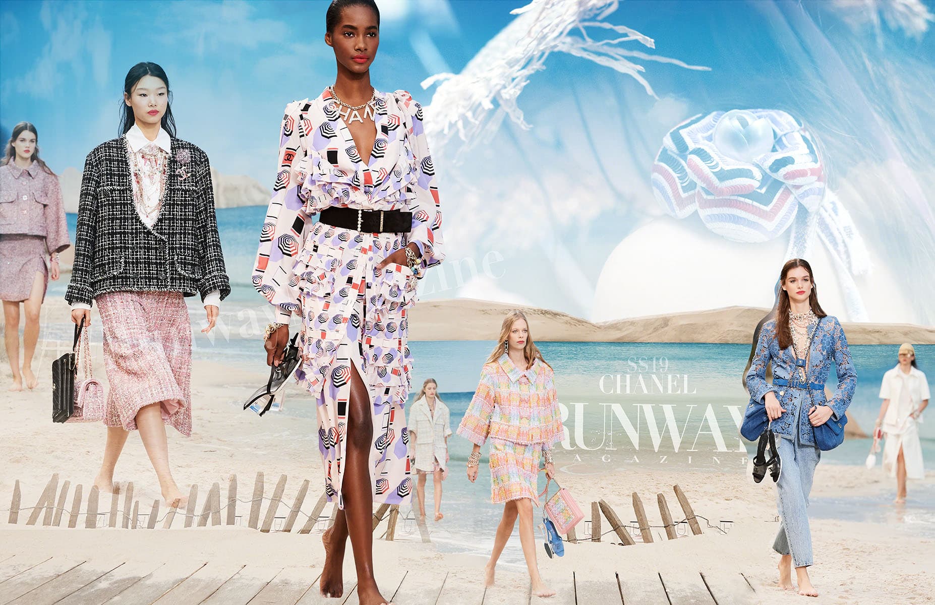 Chanel Primavera Verano 2019 Semana de la moda de París por Runway Revistas
