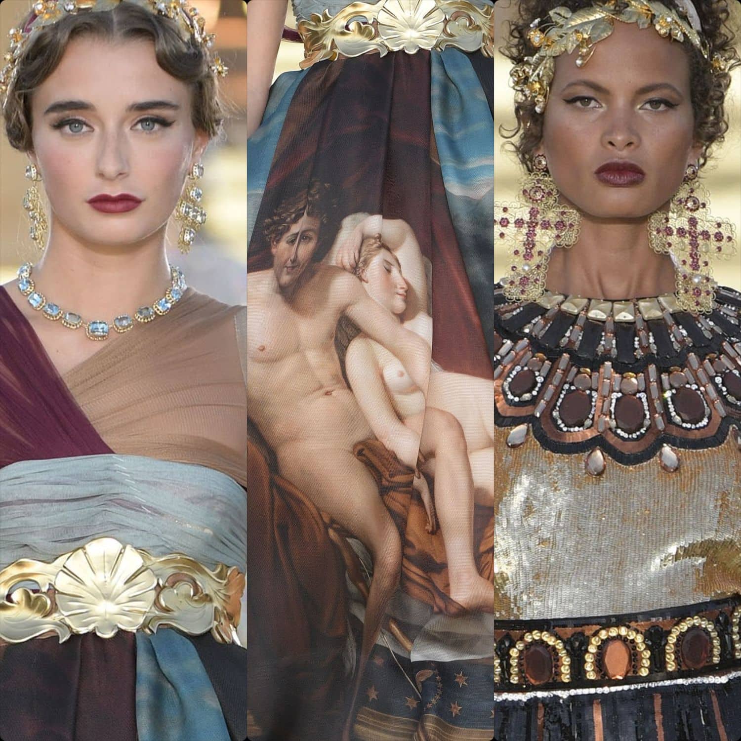 Dolce & Gabbana Alta Moda Temple of Concordia Sicily 2019 秋冬系列-2020. RUNWAY MAGAZINE®系列