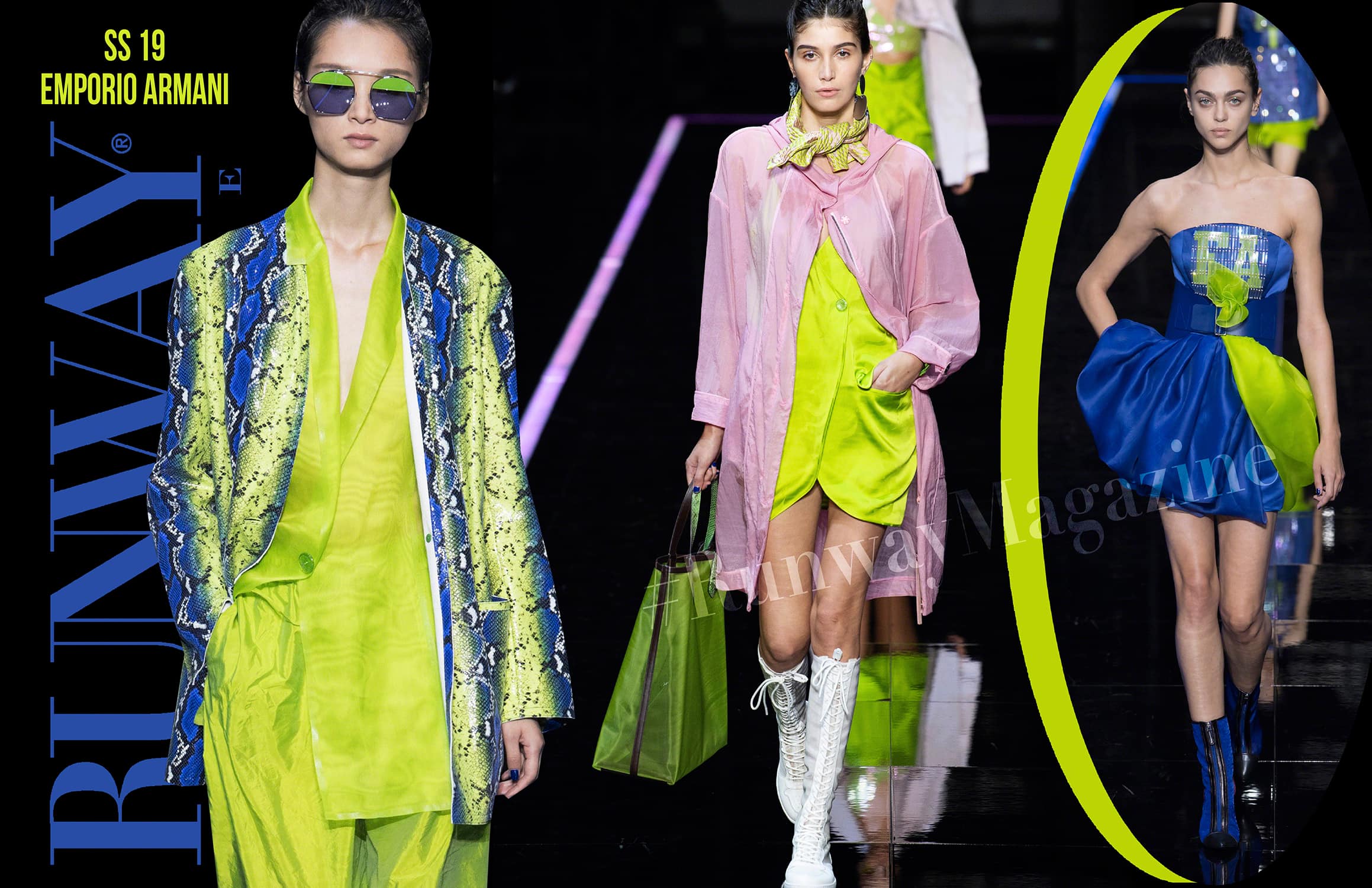 Emporio Armani Printemps Été 2019 Milan par RUNWAY MAGAZINE