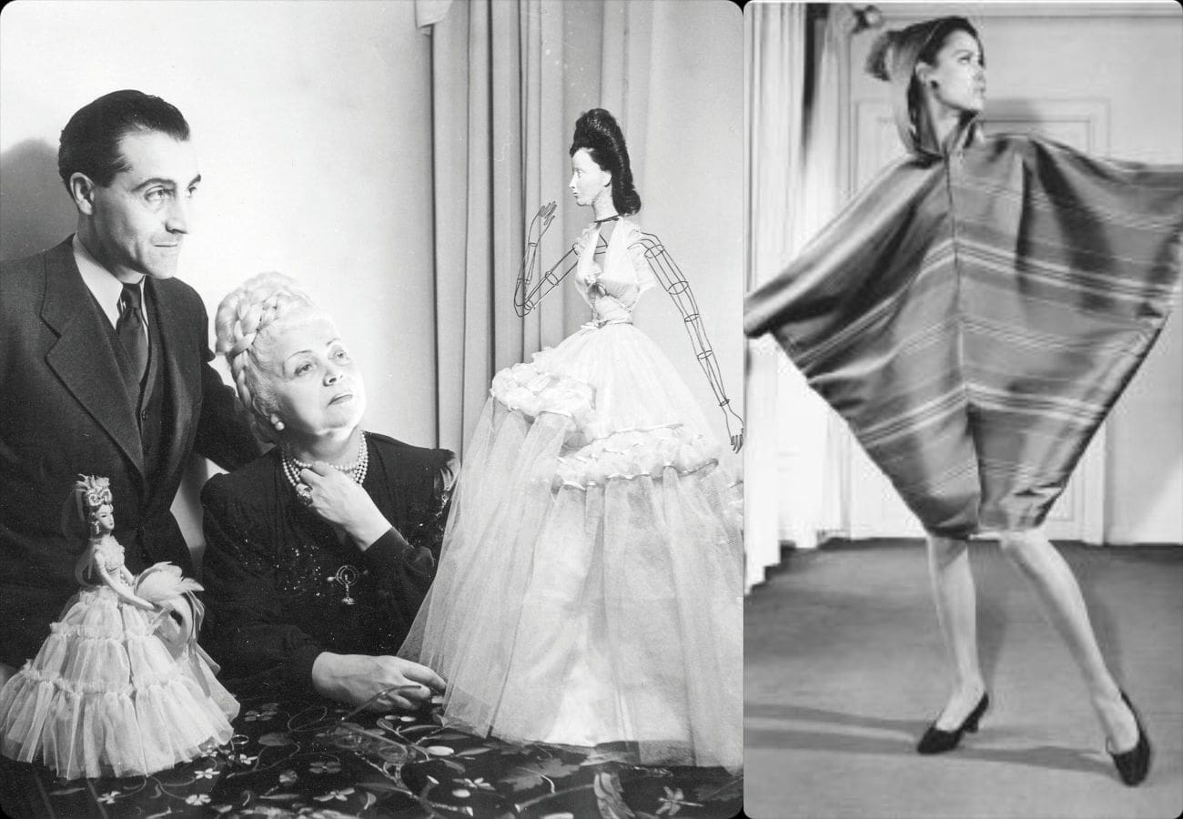 ニナリッチ、創設者、アーカイブ1883〜 1970年。アフリカ風のカクテルジュラバ1966年