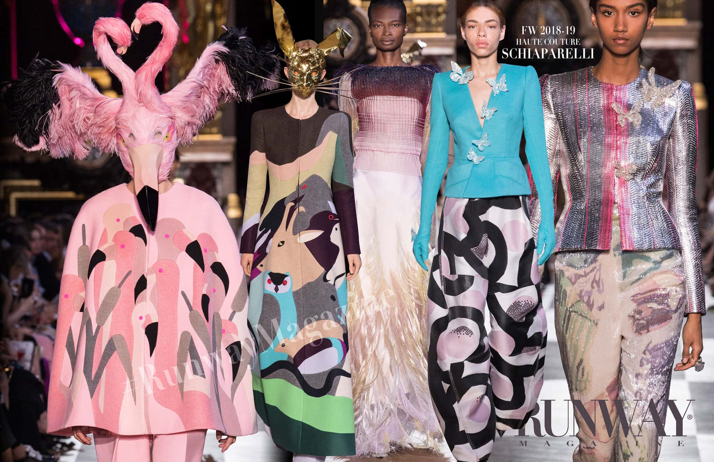 Schiaparelli高级定制时装2018-19秋冬by RUNWAY 杂志