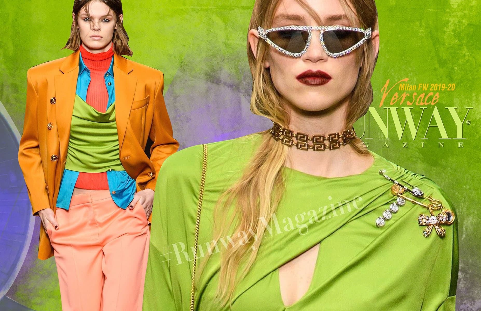 ヴェルサーチ 2019年秋冬2020 ミラノ RUNWAY マガジン