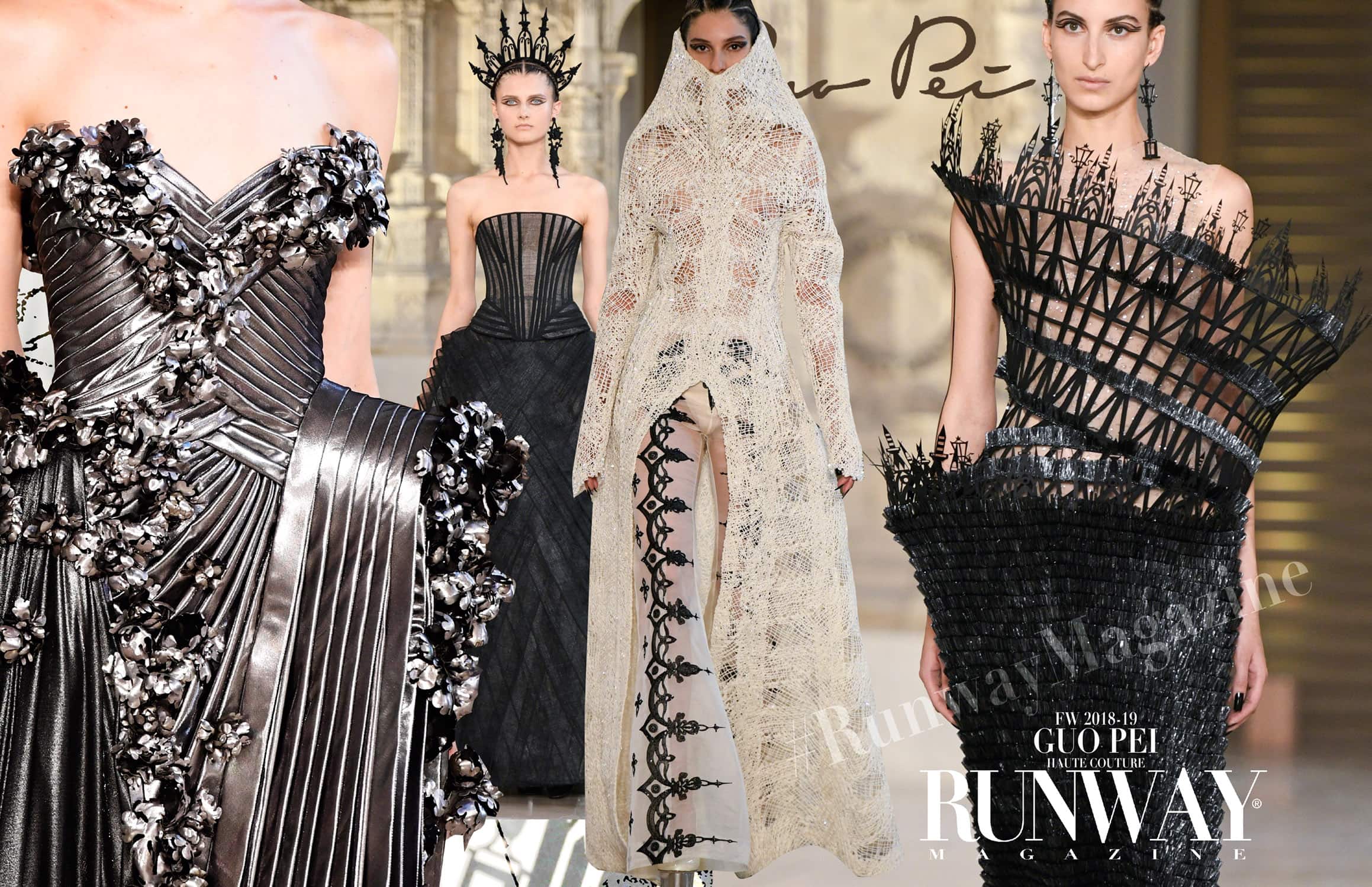 Guo Pei Haute Couture Outono-Inverno 2018-19 por RUNWAY MAGAZINE